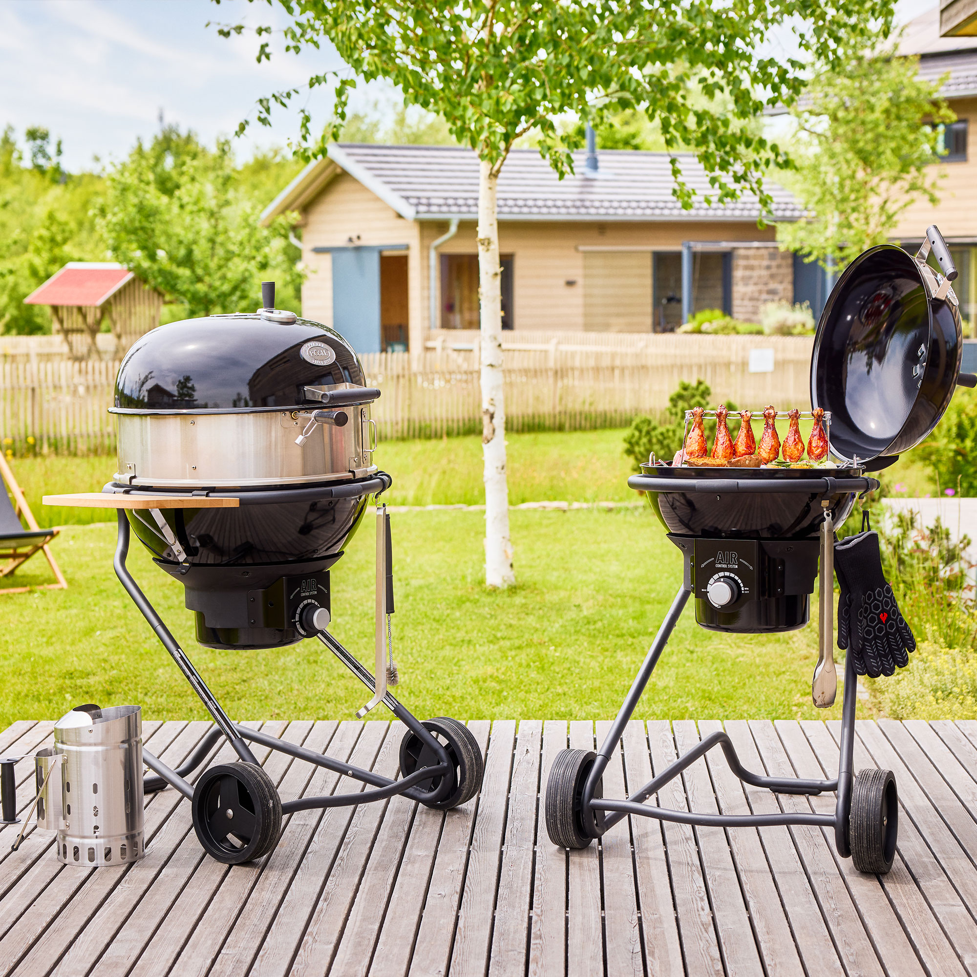 Holzkohle Kugelgrill No.1 F50 AIR PRO VARIO+