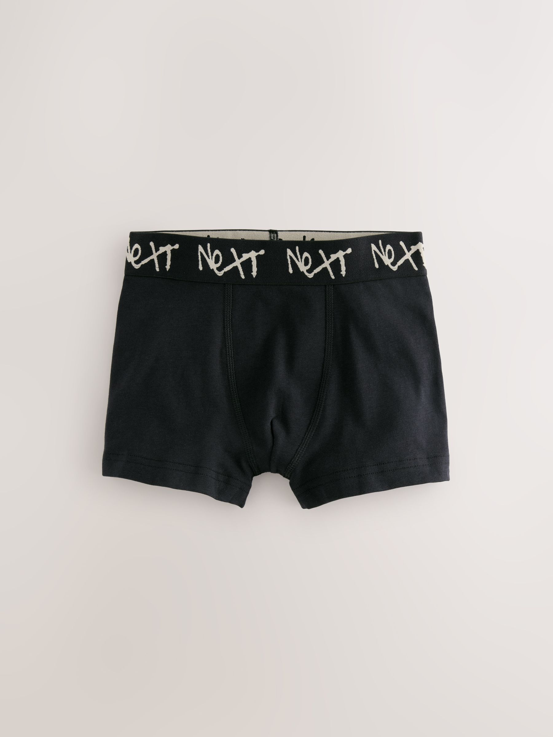 Zwart met graffiti Next tailleband - Verpakking van 5 trunks (1,5-16jr)