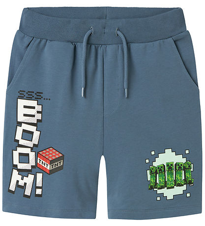 Name It Sweatshorts - NkmMahi Minecraft - Blue Mirage