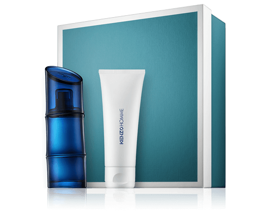 Kenzo Homme Set mit EdT Intense Spray & Shower Gel 60ml-75ml