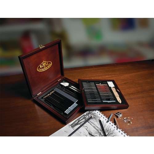 Royal & Langnickel Premium Box - Profi Zeichenkoffer Sketching