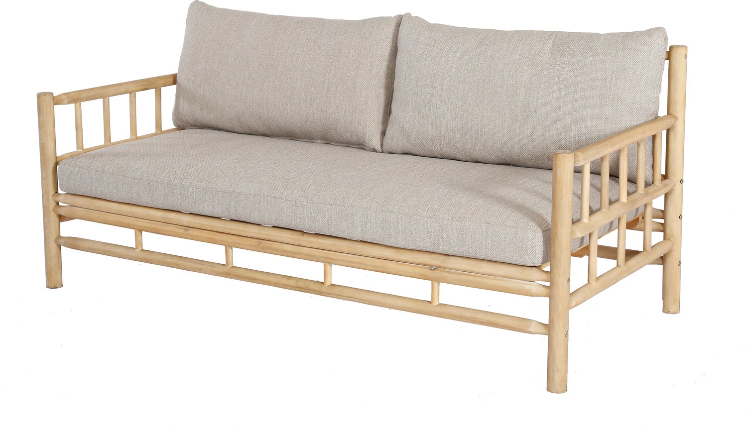 Intratuin 3-zits loungebank Jim naturel
