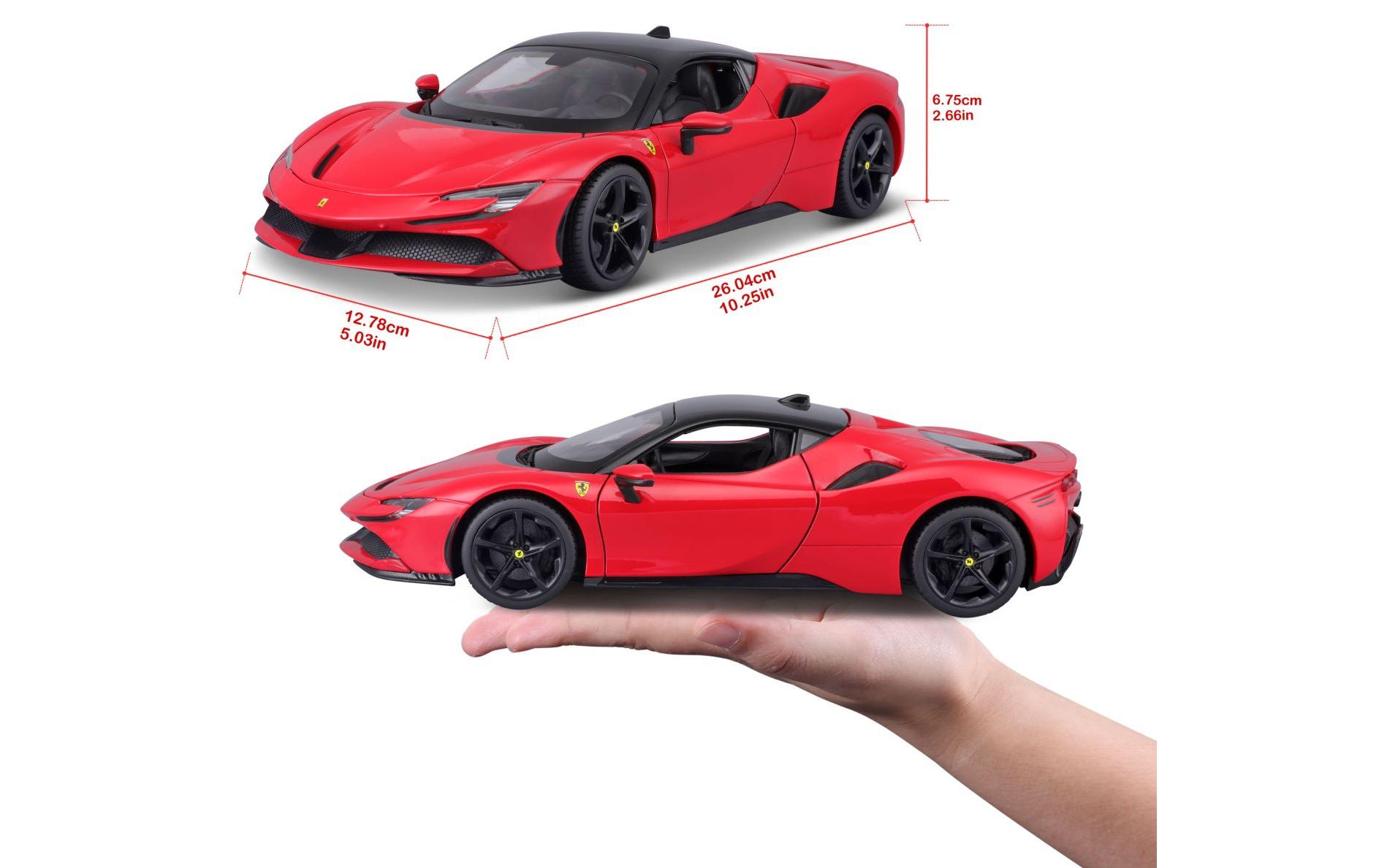 Ferrari R&P SF90 Stradale Rot 1:18Sammlermodell im Massstab 1:18