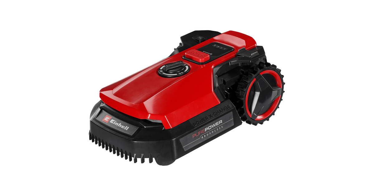 EINHELLFREELEXO 500  robotmaaier  (Rood/zwart, 2.5 Ah Power X-Change Plus Accu + laadstation inbegrepen)
