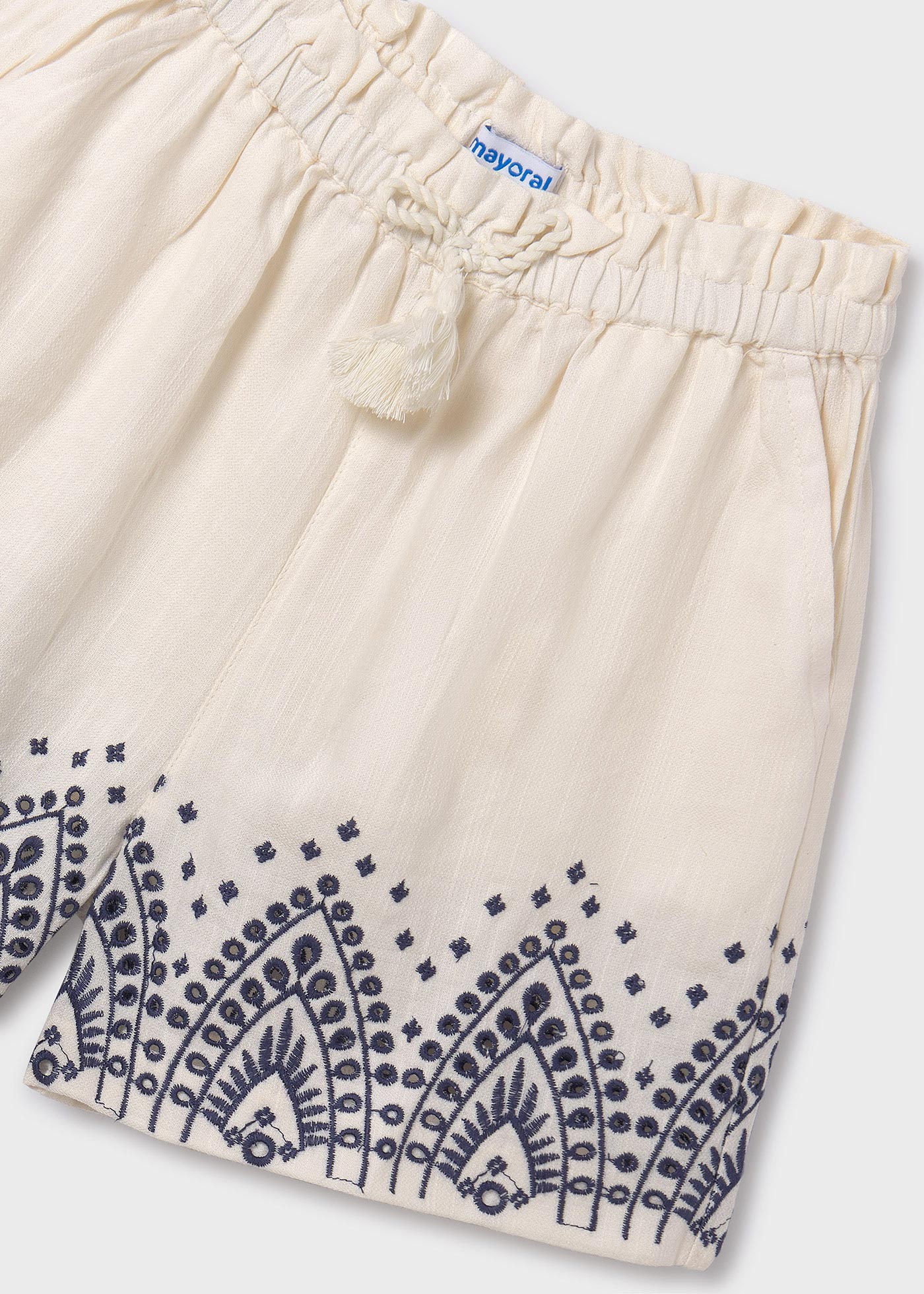 shorts bordados para meninas