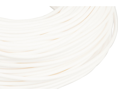 Mamutec witte waslijn met textielkern Ø 3 mm, 60 m