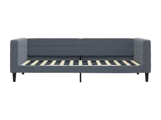 Lit de jour avec gigogne et tiroirs sans matelas 90x200 cm