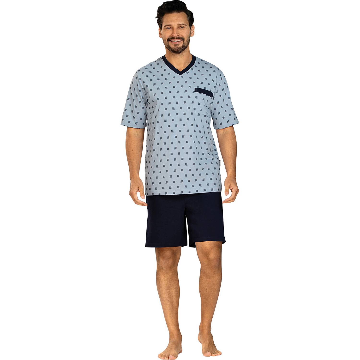 Comte Single-Jersey Herren-Schlafanzug