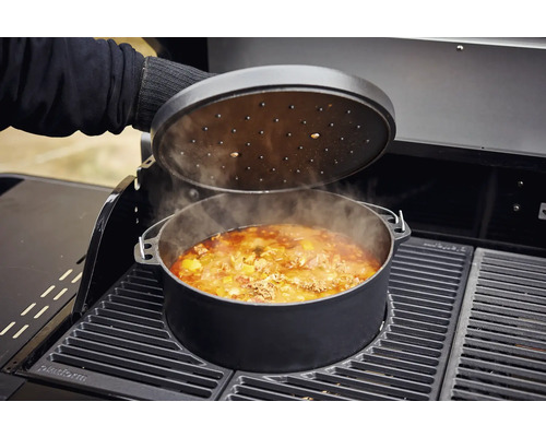 Tenneker® Gietijzeren Pot Grillrooster Systeem Platform Universeel Ø 30 cm