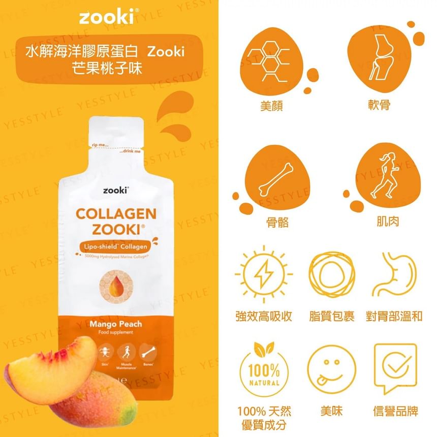 zooki - Mango Peach Collagen Zooki 5000mg