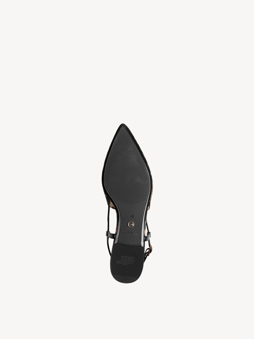 Slingpumps - bruin