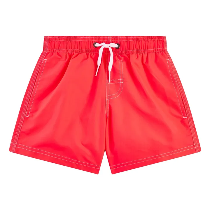 Sundek Short de Bain Board Arc | Rouge