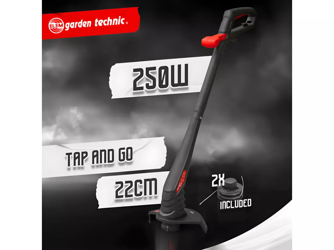 Tondeuse 1300W + coupe bordures 250W