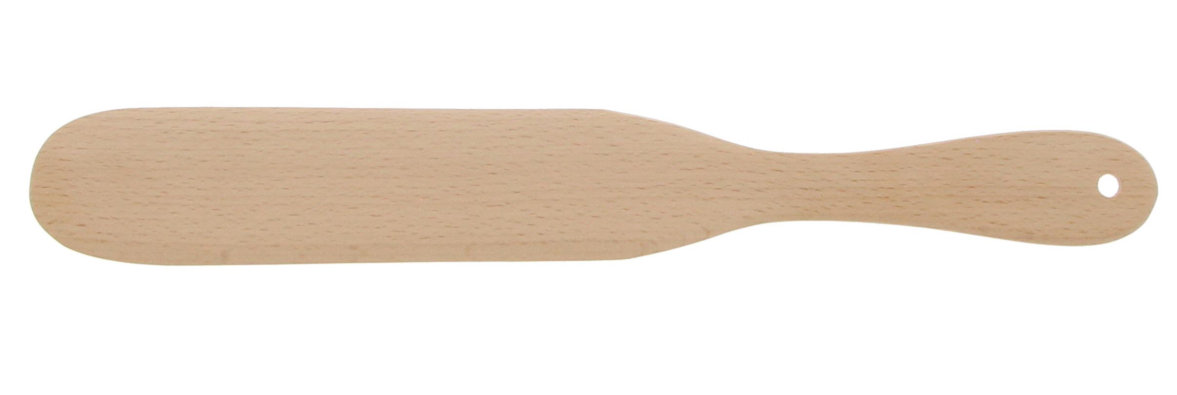 SPATULE PLATE A CREPES 33CM TOURNE GALETTE EN HETRE