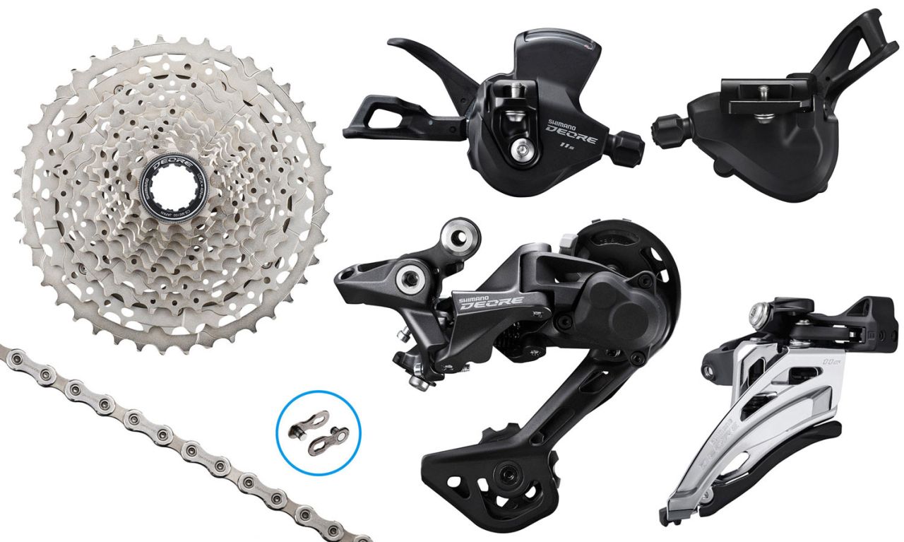 Shimano DEORE M5100 2x11-fach Upgrade-Kit 11-42 I-Spec EV kaufen | Bike-Discount