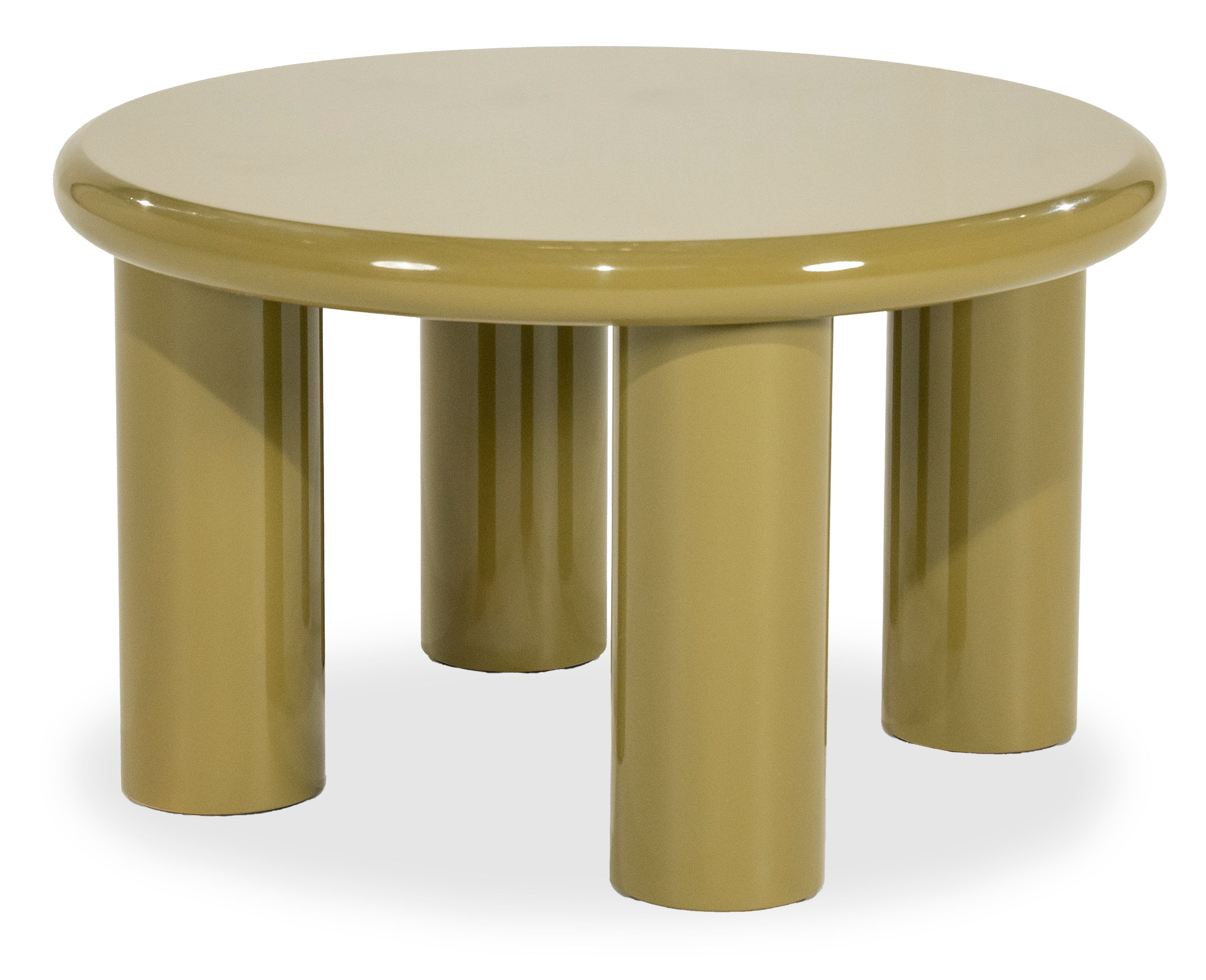 Salontafel Groen 250321 Bloop ⌀60  x H35 cm