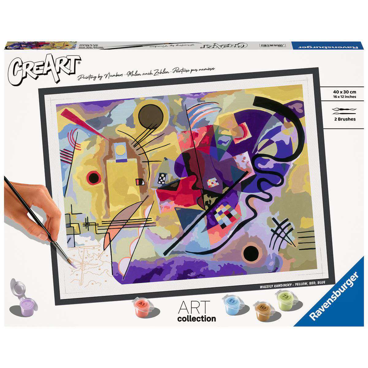 Ravensburger Spiel ART Collection: Gelb, Rot, Blau (Kandinsky)