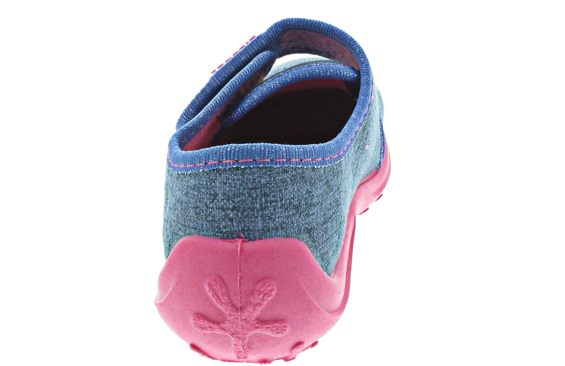 Fischer Markenschuhe Hausschuh blau