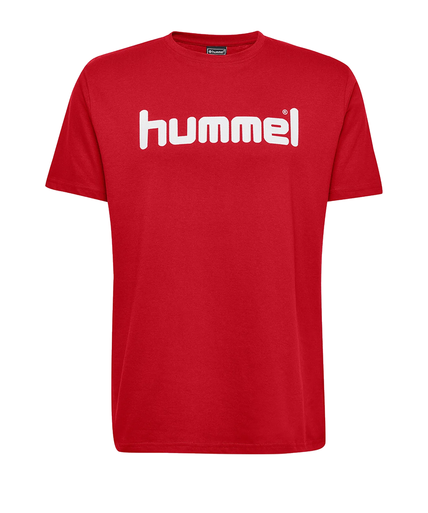 Hummel Cotton T-Shirt Logo Rot F3062