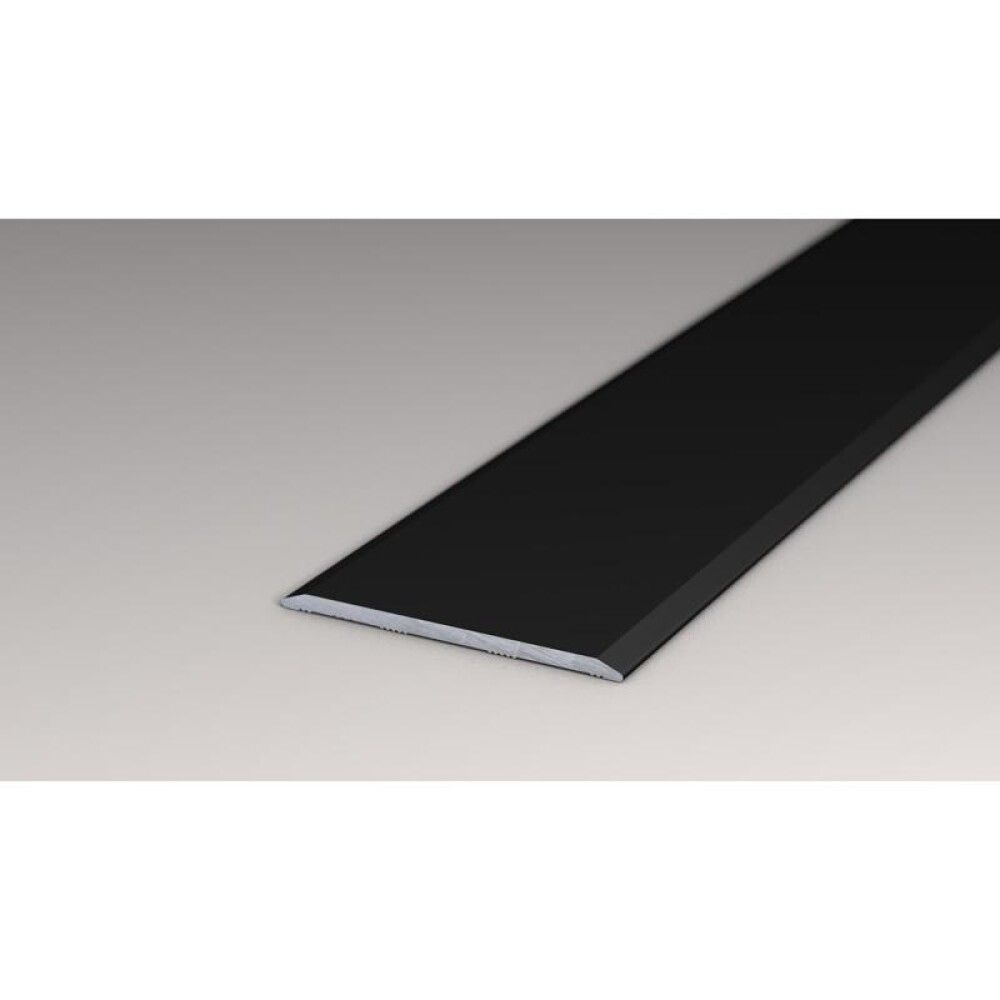 OVERGANGSPROFIL LOGOCLIC ALUMINIUM SVART 1000X40X2MM