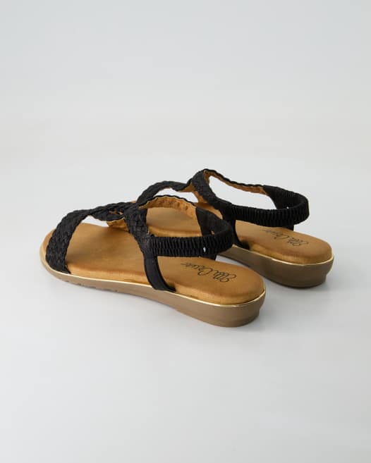 Ella Cruz 2515008 Sandalen in Schwarz