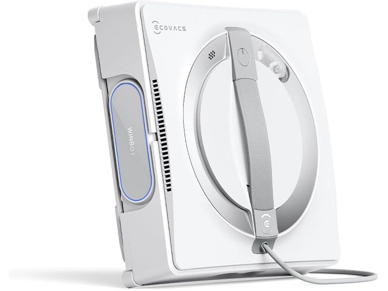 Ecovacs Fensterputzroboter W2 PRO Winbot Weiss Fensterreiniger für streifenfreie Sauberkeit auf Knopfdruck für glänzende Fenster