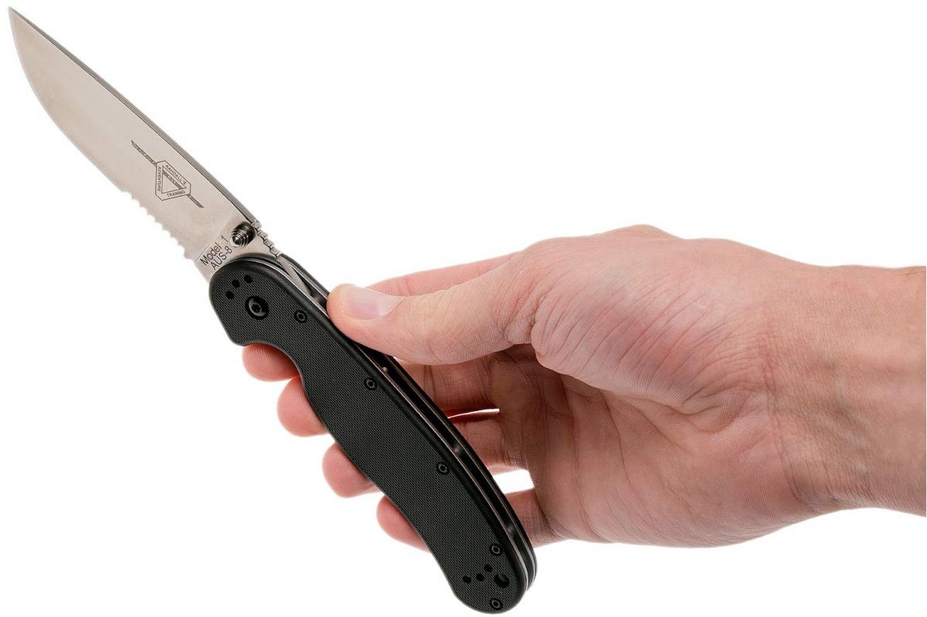 Ontario RAT-1 SS serrated edge, 8849