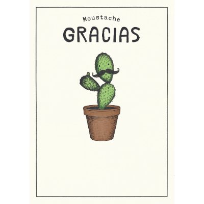 Moustache Gracias