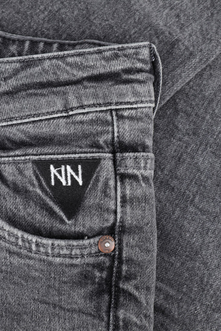 NIK & NIK grijze nik & nik skinny jeans francis acid grey jeans