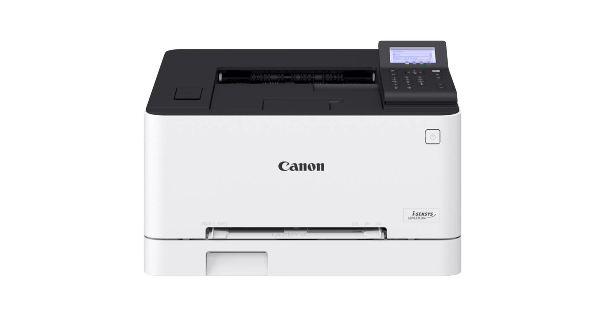 Canoni-Sensys LBP633Cdw kleurenlaserprinter  (Wit, LAN, Wi-Fi)