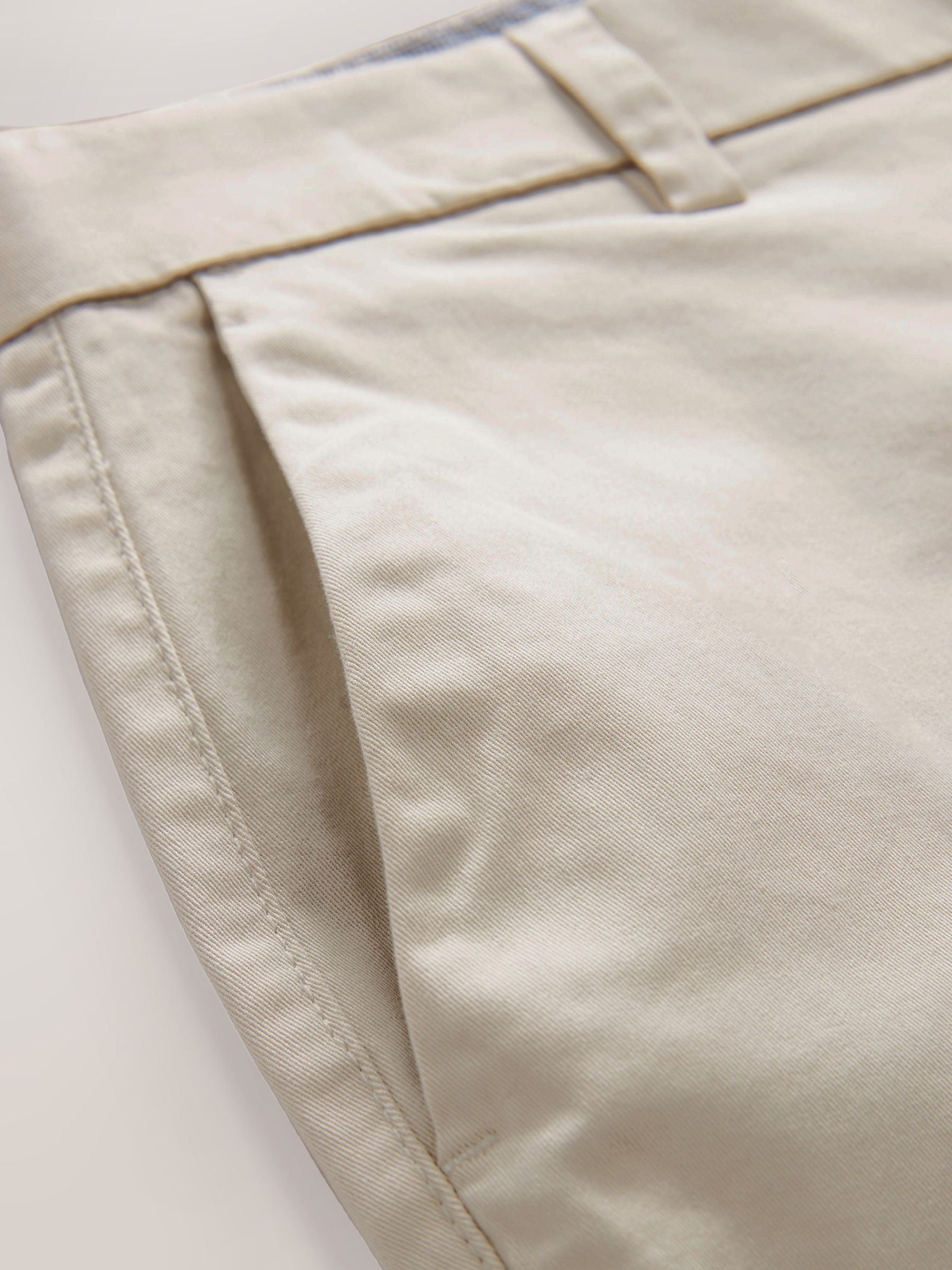 Pastelkleurig - Straight fit - Set van 4 chinoshorts met stretch