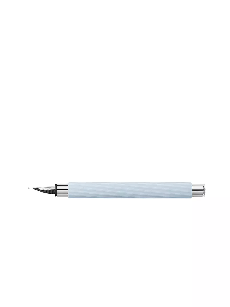 FABER-CASTELL Füllhalter AMBITION ITALIC ICE BLUE M keine Farbe