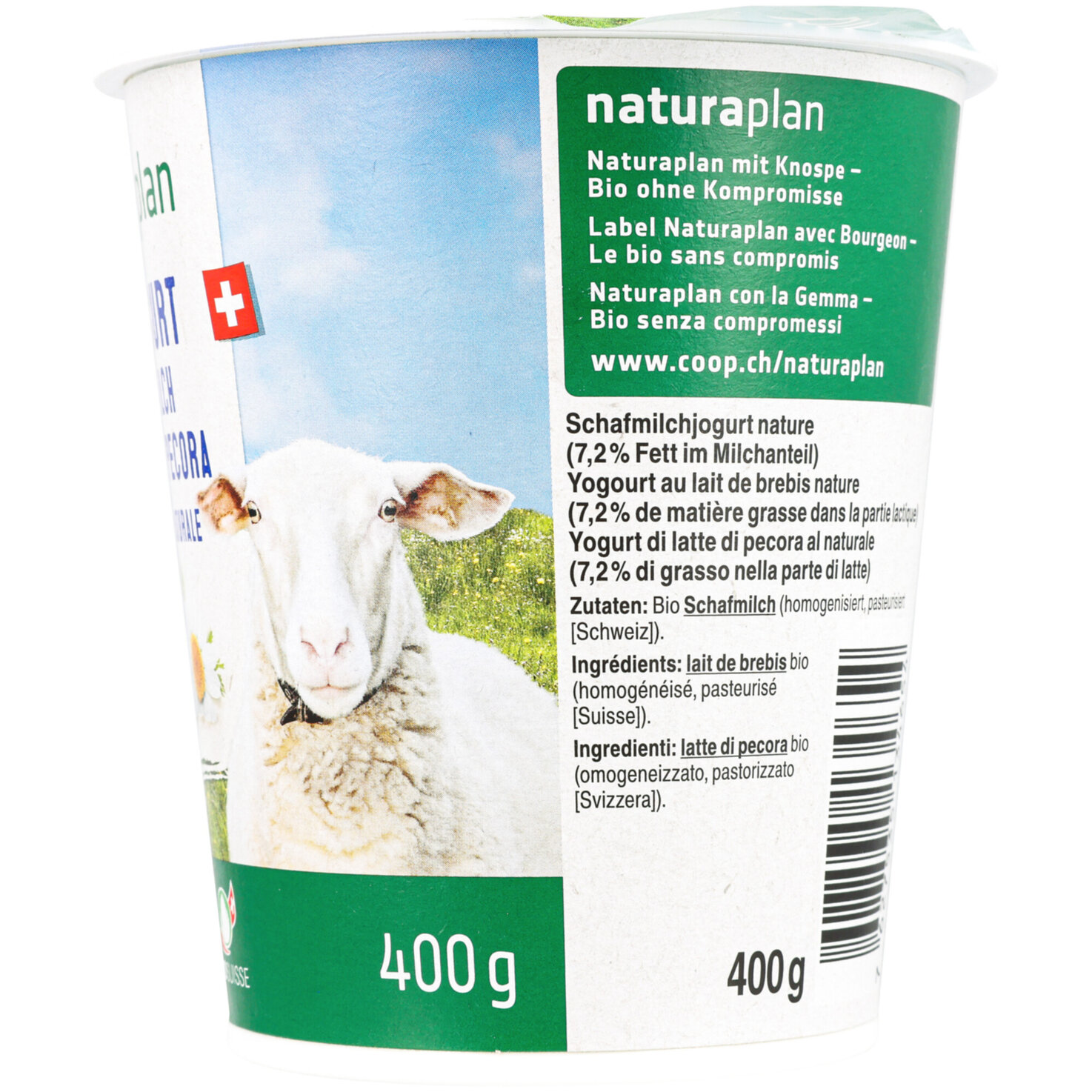 Naturaplan Bio Jogurt Schafmilch Nature