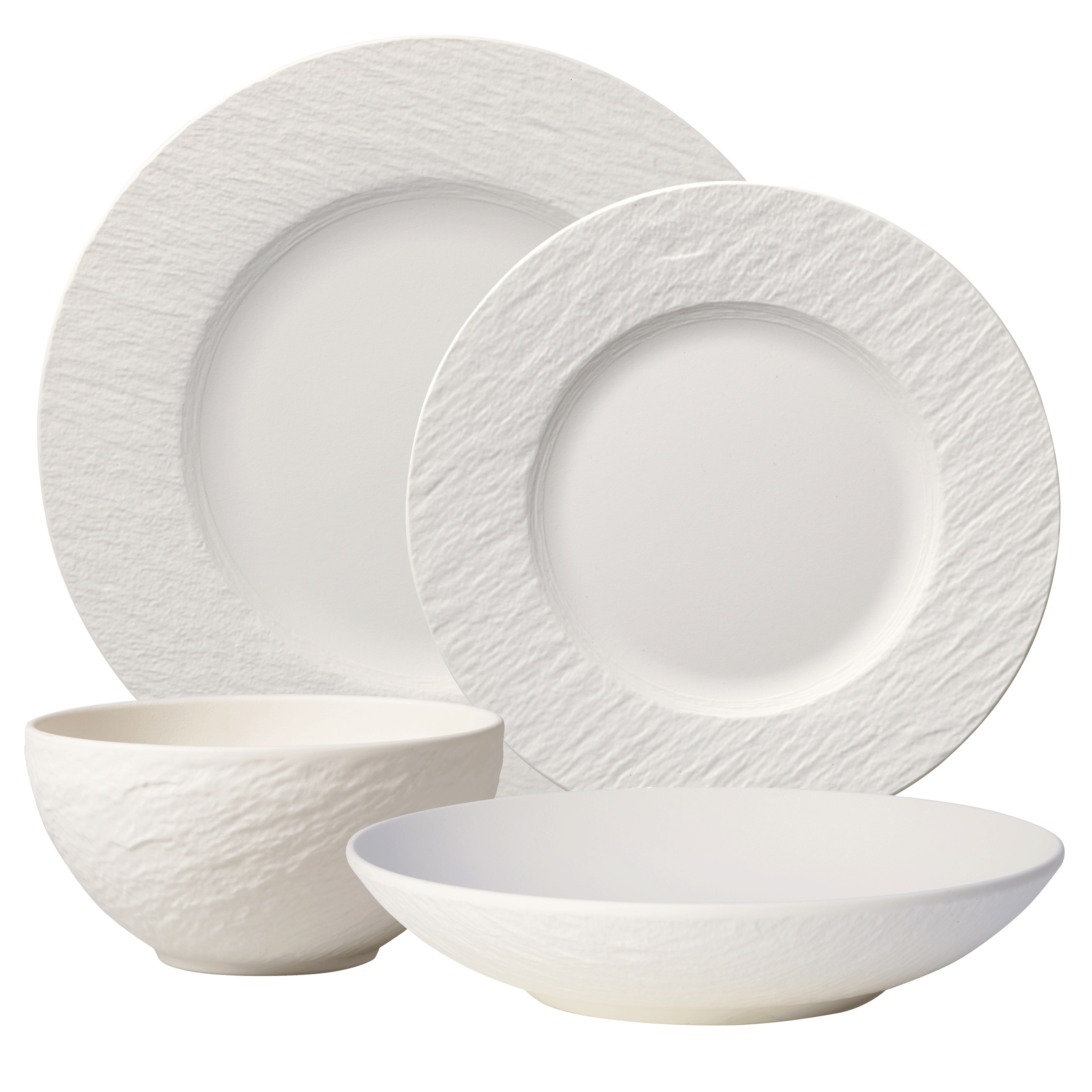 Manufacture Starter set White, Premium Porcelain