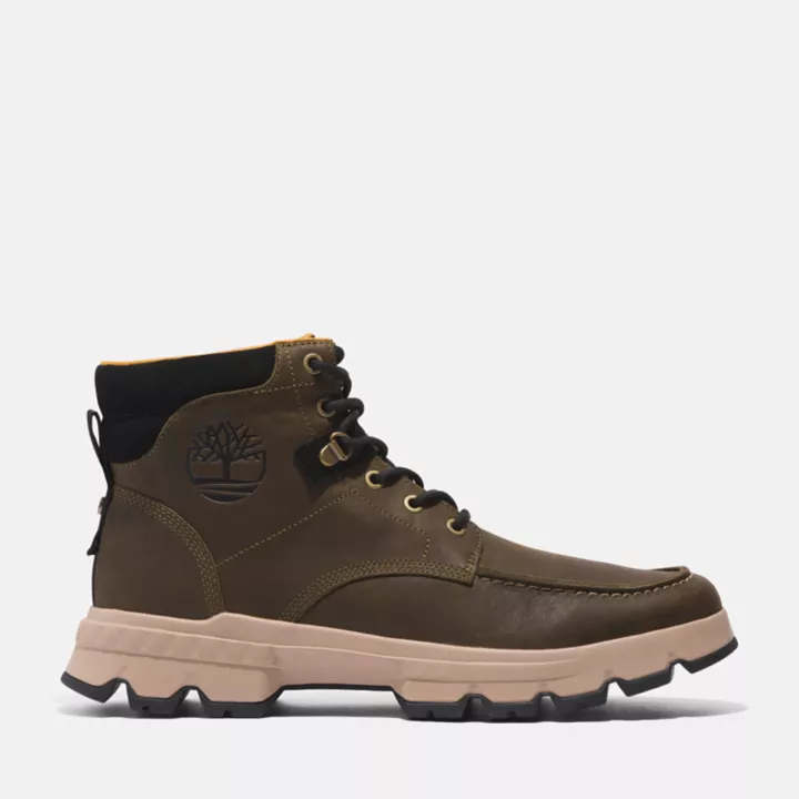 Bota Timberland Originals Ultra Mid Masculina na cor Verde Escuro
