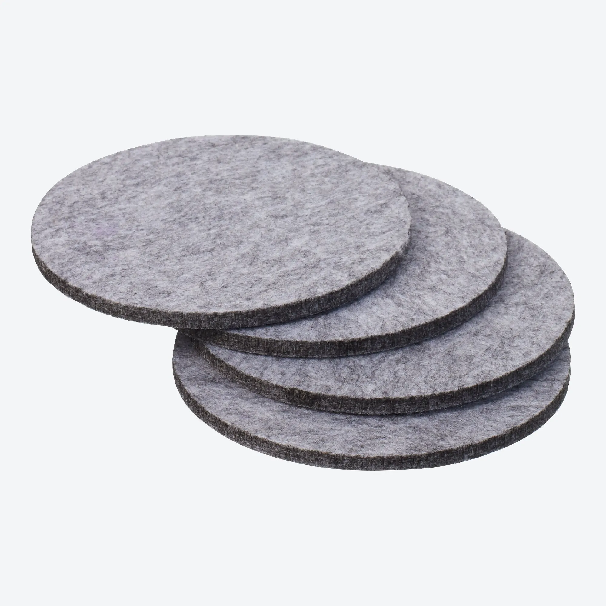 Untersetzer aus Filz, 4er-Pack, Ø ca. 12cm