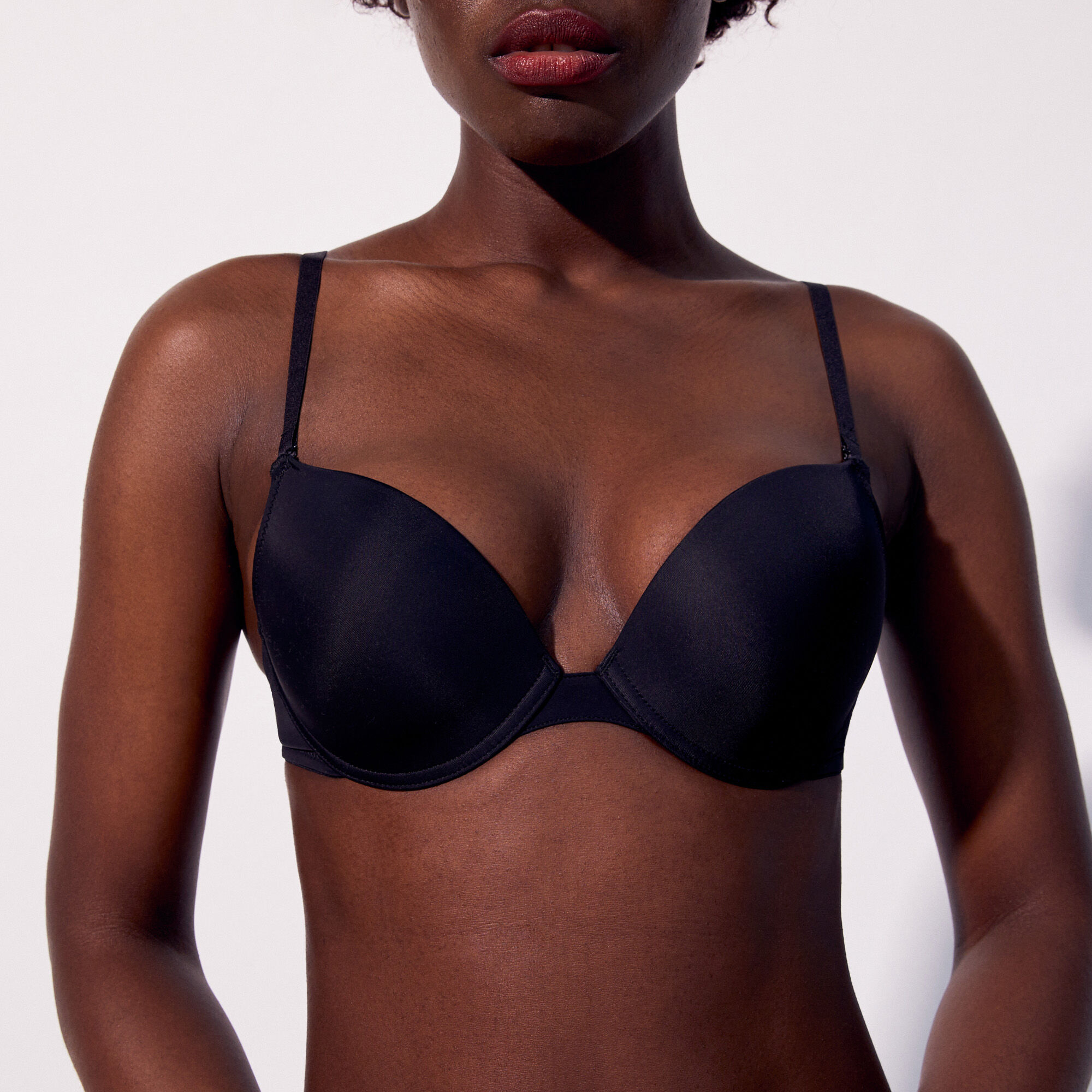 Soutien-gorge push-up en microfibre