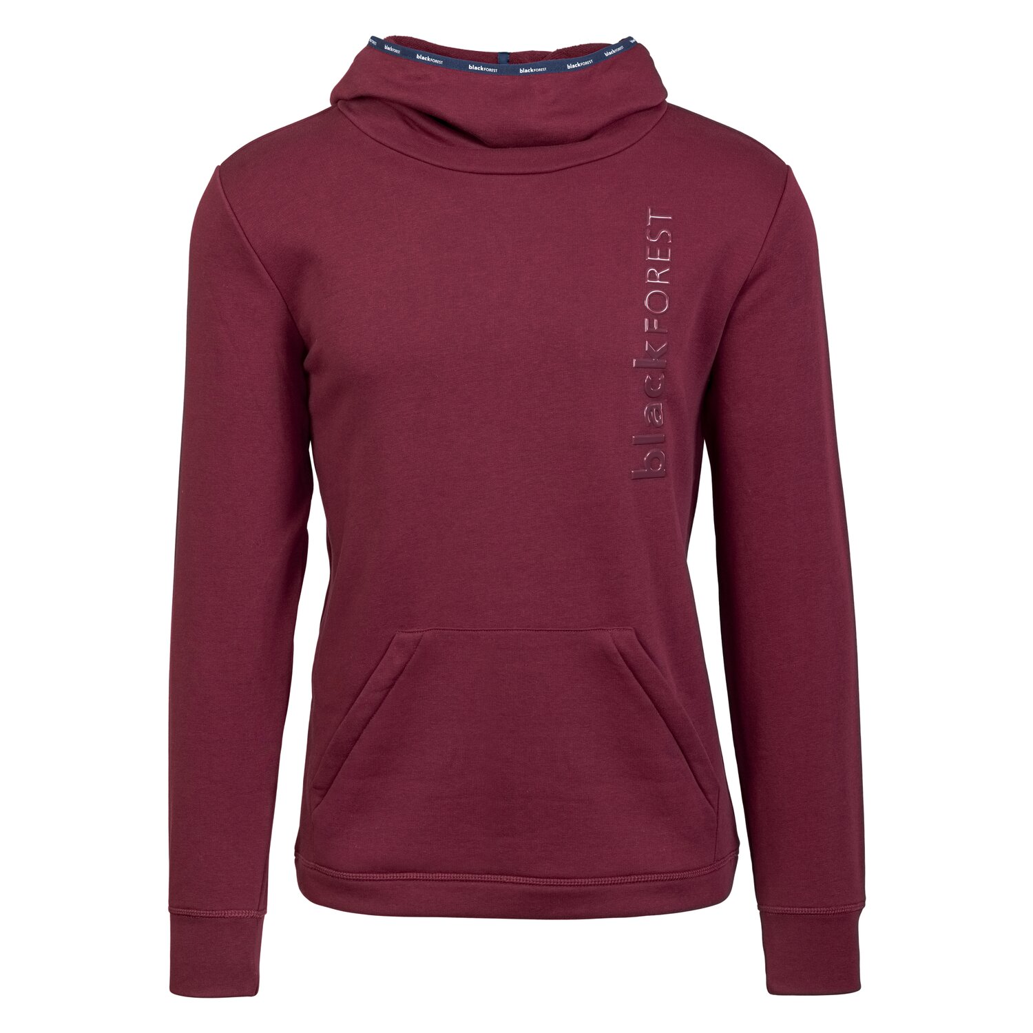 black forest Stehkragen-Hoodie  - cherry