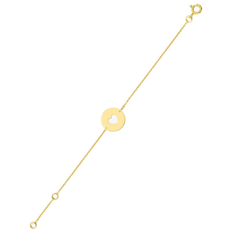 Bracelet Femme - Or 18 Carats - Longueur : 18 cm