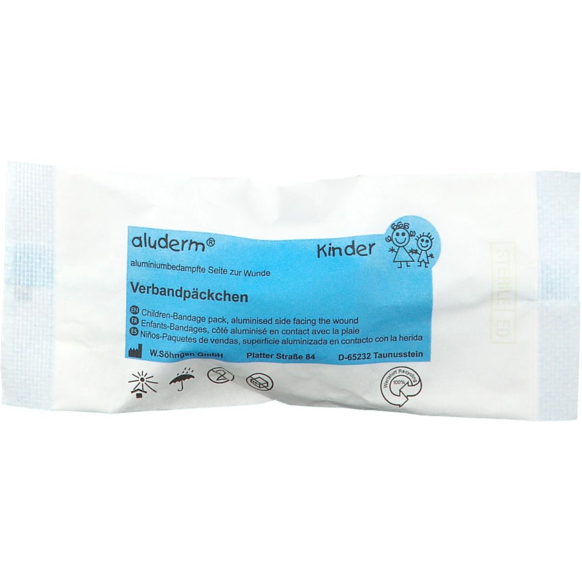 aluderm® Kinder Verbandpäckchen klein