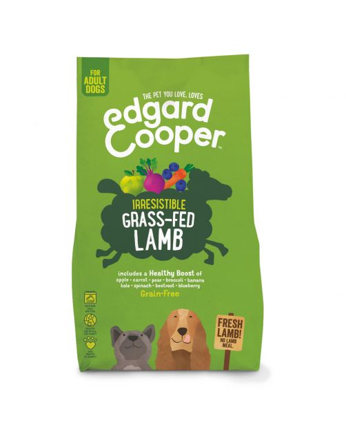 Edgard&Cooper Irresistible Grass-Fed Lamb Adult Lam&Appel&Wortel - Hondenvoer