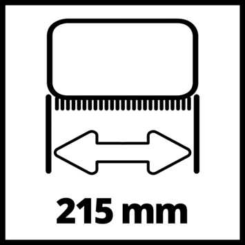 Einhell medium borstelset - Ø150mm tbv de Picobella oppervlaktereiniger voor steen