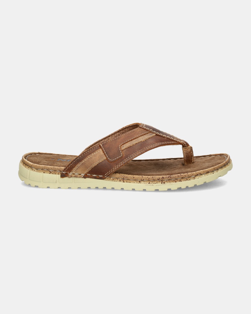 Nelson Slippers  - cognac