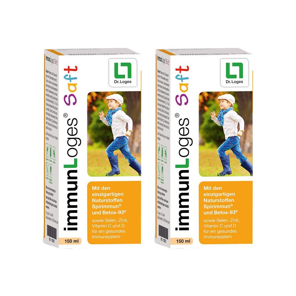 immunLoges® Saft - Unterstützt ein gesundes Immunsystem*