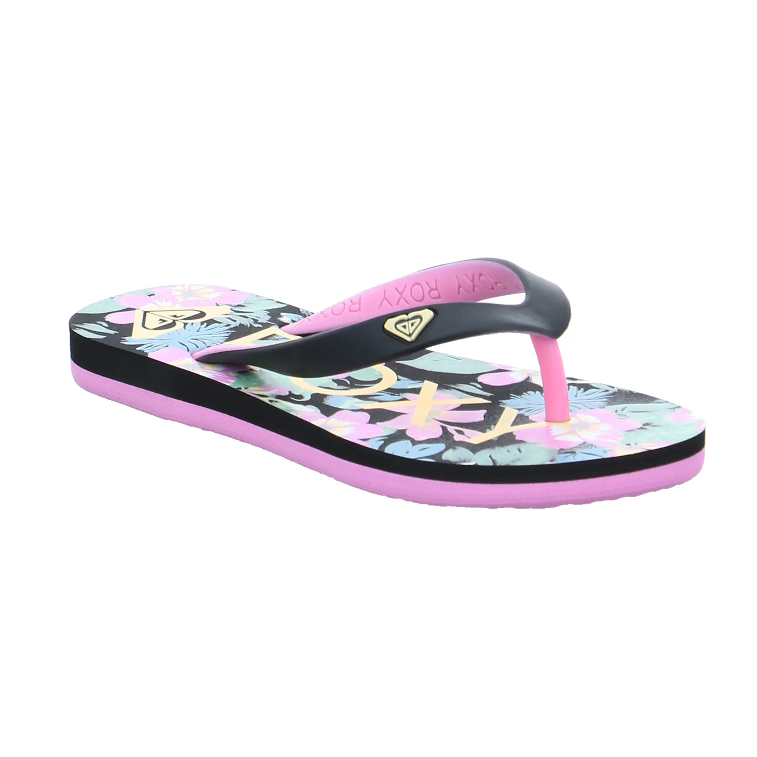 ROXY Badeschuhe Kinder Schwarz Synthetik