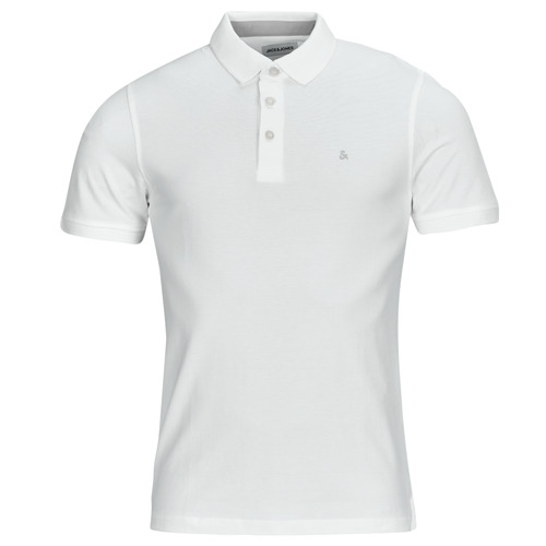 Jack & Jones - JJEPAULOS POLO SS - Blanc