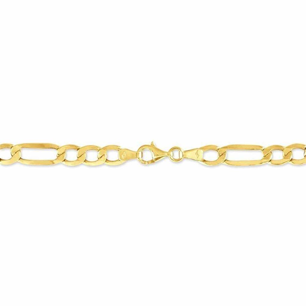 Bracelet Cameo Alternee 1/3 Or Jaune