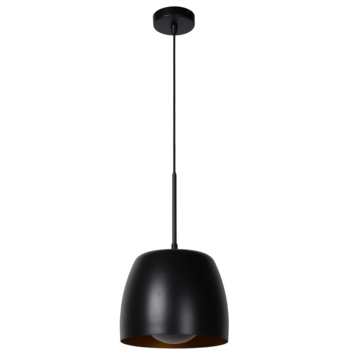 Lucide hanglamp Nolan zwart Ø24 cm
