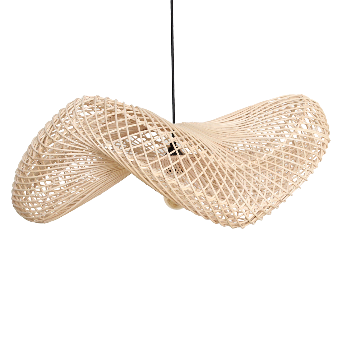 Raw Materials Wave Lamp Naturel Large
