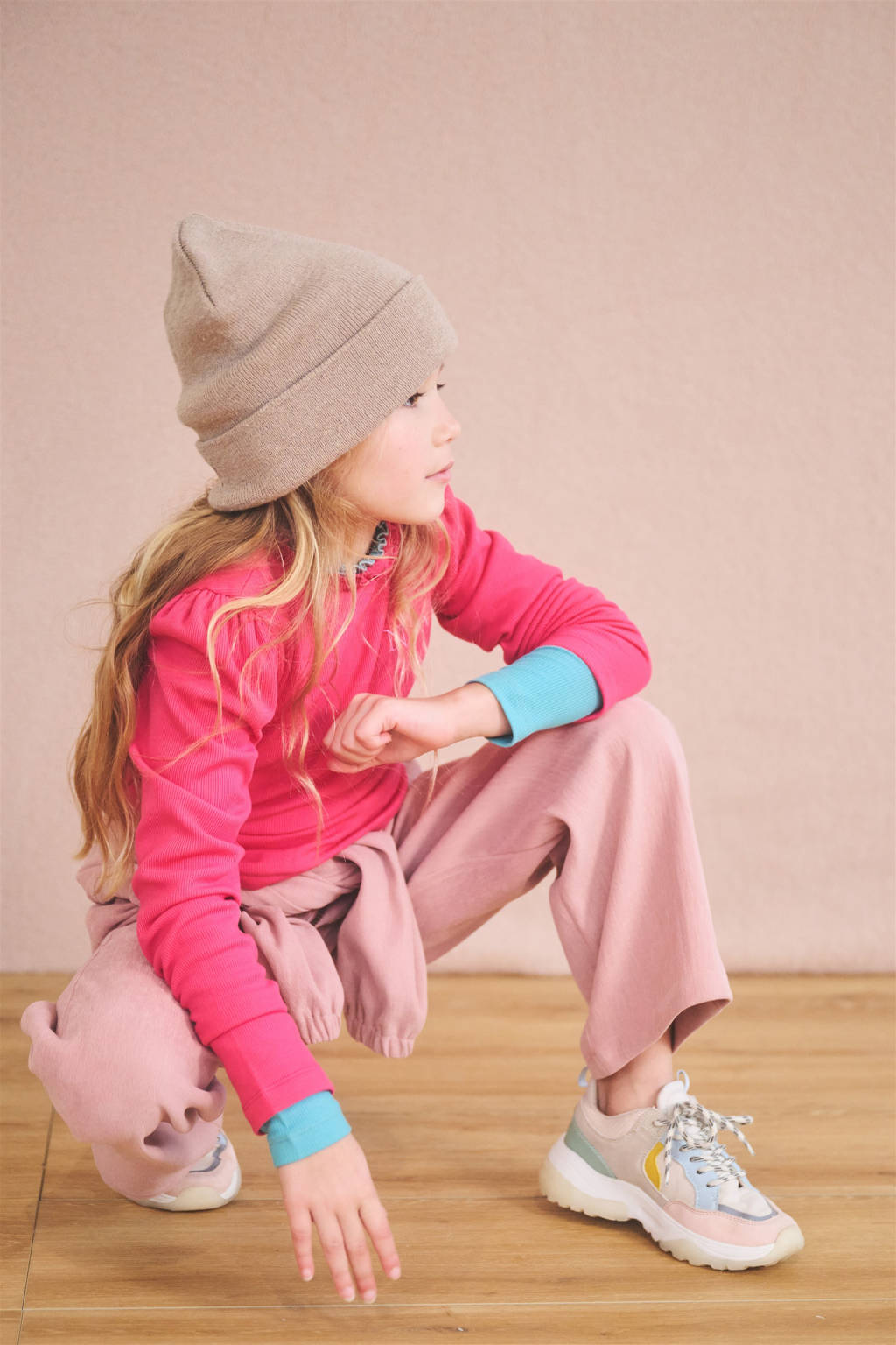 NONO jumpsuit Sasal lichtroze
